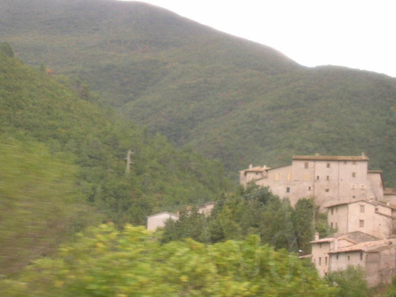 on the road to Norcia