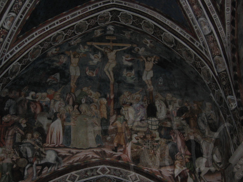 Chapel Artwork at San Benedetto Monastery
