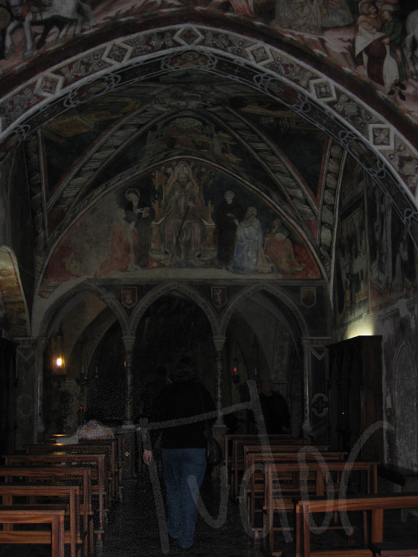 Chapel Artwork at San Benedetto Monastery