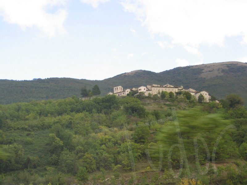 on the road to Norcia