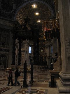 Inside St Peters