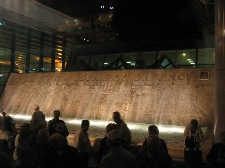 departure at Rome Airport