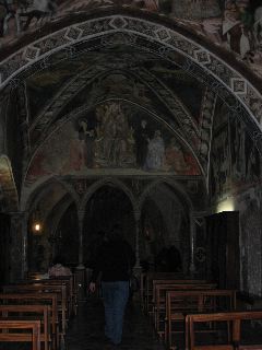 Chapel Artwork at San Benedetto Monastery