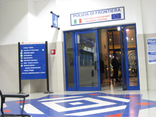 Ancona Passport Control