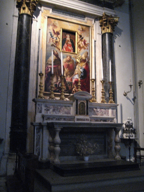 Madonna con Latte, Basilica di San Lorenzo