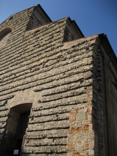 Basilica di San Lorenzo's unfinished facade