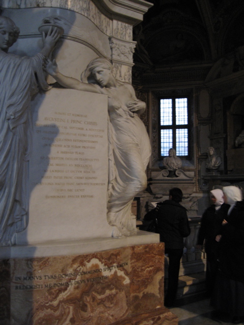 nuns and breasts Santa Maria del Popolo