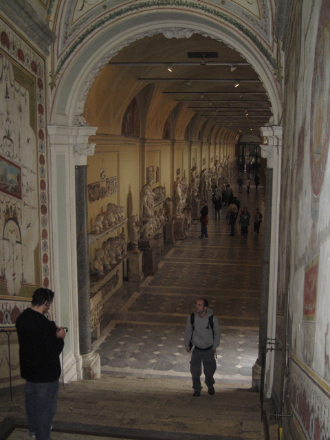 two trips to the vatican museum and I still haven't walked down that hallway