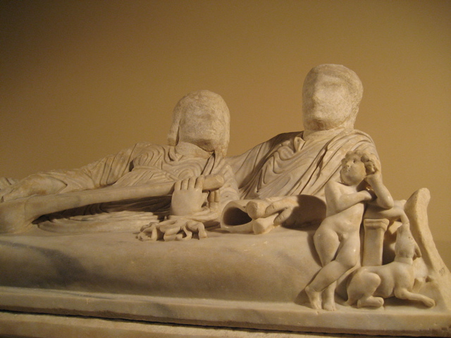 Sarcophagus with the Calydonian boar hunt, the Capitoline Museums