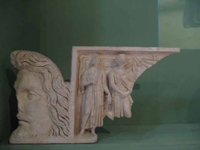 Sarcophagus cover with the Provinces, Centrale Montemartini