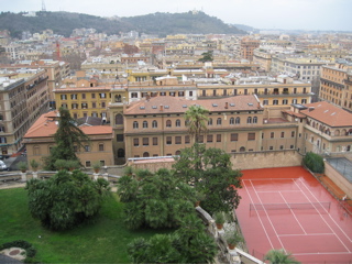 the Papal Tennis Court