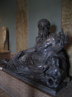Reclining statue of the river Nile, i Musei Vaticani