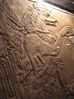 Eagle-headed winged genius worshipping the Sacred Tree, 883-859 BC, i Musei Vaticani