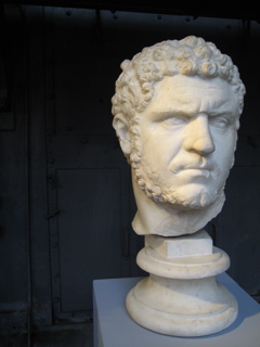 Portrait of Caracalla, AD 212-217, Centrale Montemartini