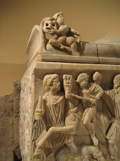 Sarcophagus with the Calydonian boar hunt, the Capitoline Museums