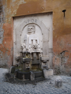 Sidewalk Fountain