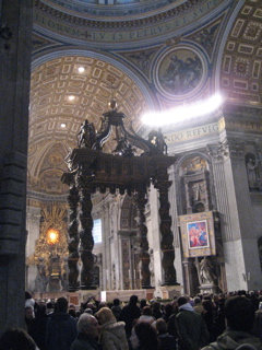 inside Saint Peter's