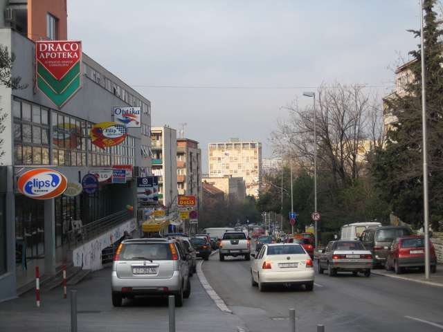 Split Street Scene