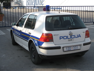 Policija VW Golf