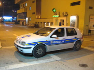 Policija VW Golf