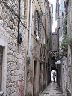 Split Street Scene