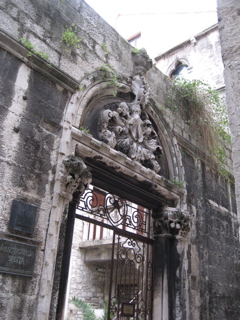 Doorway to the city museum