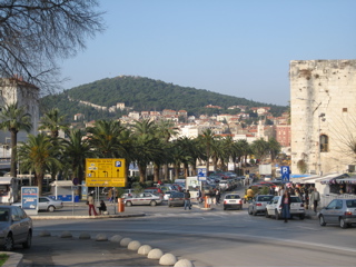 Split Street Scene