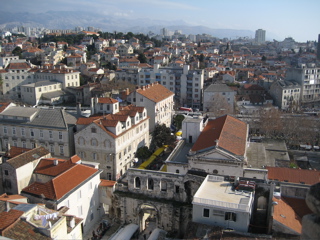 from belltower looking at fruit market
