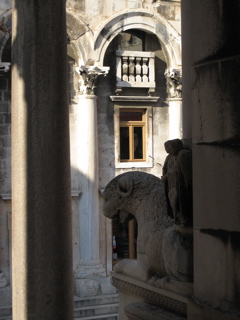 inside Diocletian's Palace