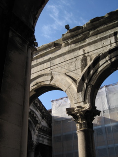 inside Diocletian's Palace