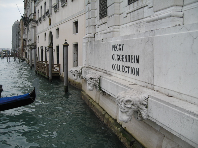 Peggy Guggenheim Collection, Canale Grande