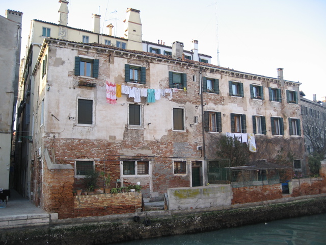 Venice Street Scene next to Arsenale