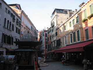 Campo SS Filippo e Giacomo, from the alley leading to my hotel