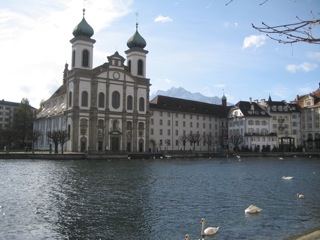 Luzern, from hotel