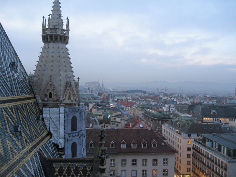 Vienna from St Stephens