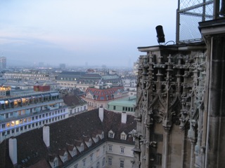 Vienna from St Stephens