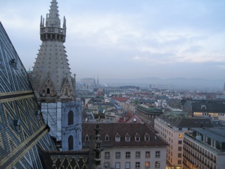 Vienna from St Stephens