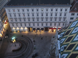 Vienna from St Stephens