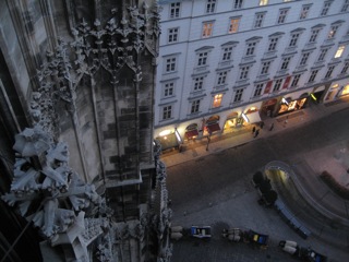 Vienna from St Stephens