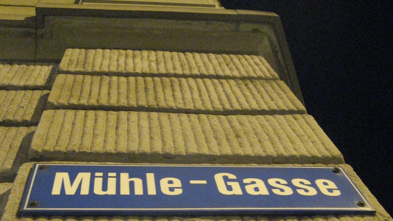 Zuerich, Muehle-gasse