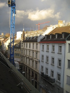 Zuerich, from hotel