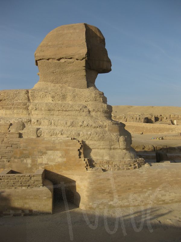 Sphinx at Giza, Egypt, January 2009 - 14