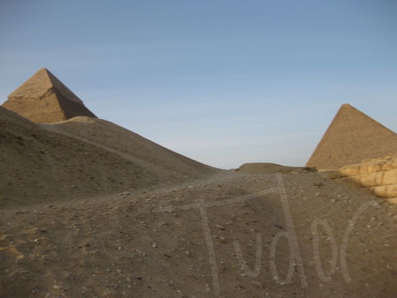 Pyramids at Giza, Egypt, January 2009 - 20