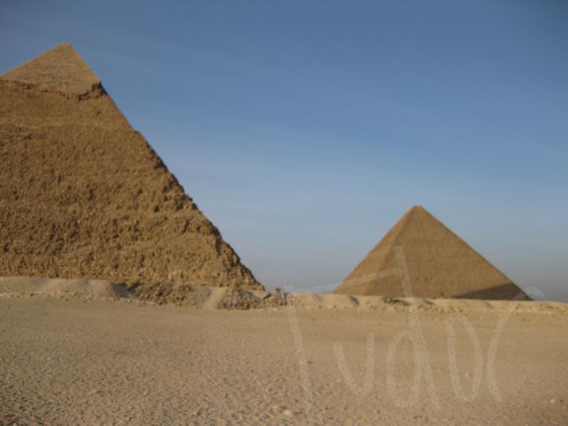 Pyramids at Giza, Egypt, January 2009 - 21