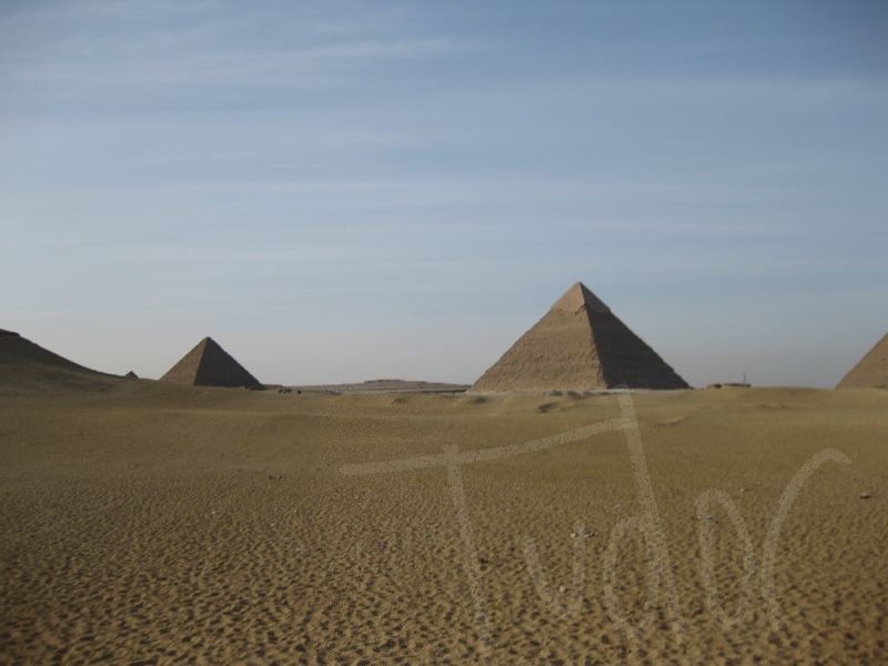 Pyramids at Giza, Egypt, January 2009 - 04