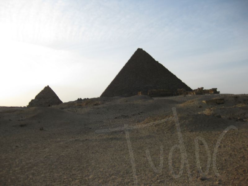 Pyramids at Giza, Egypt, January 2009 - 35