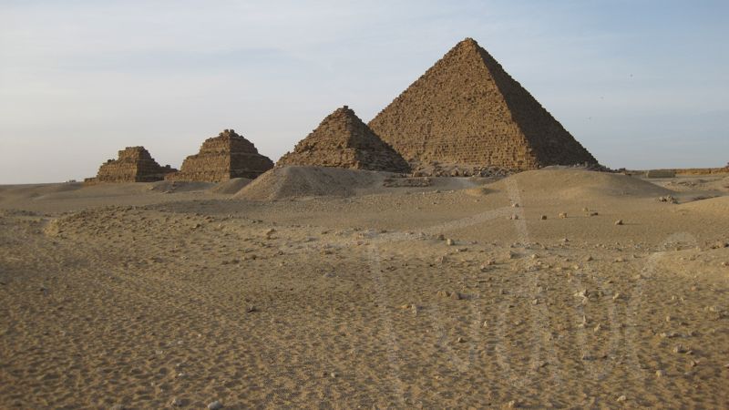 Pyramids at Giza, Egypt, January 2009 - 40