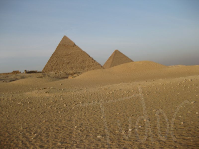 Pyramids at Giza, Egypt, January 2009 - 41