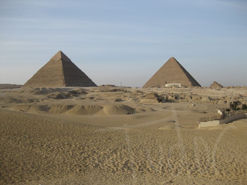 Pyramids at Giza, Egypt, January 2009 - 06