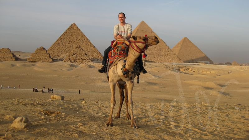 Pyramids at Giza, Egypt, January 2009 - 43